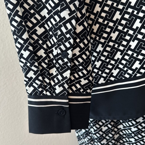 NWT Tommy Hilfiger Luxe Blouse and Pant Set - Picture 5 of 9